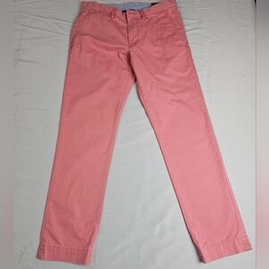 Ralph Lauren Stretch Skim Fit Mens Size 31x30*see note in description Salmon
